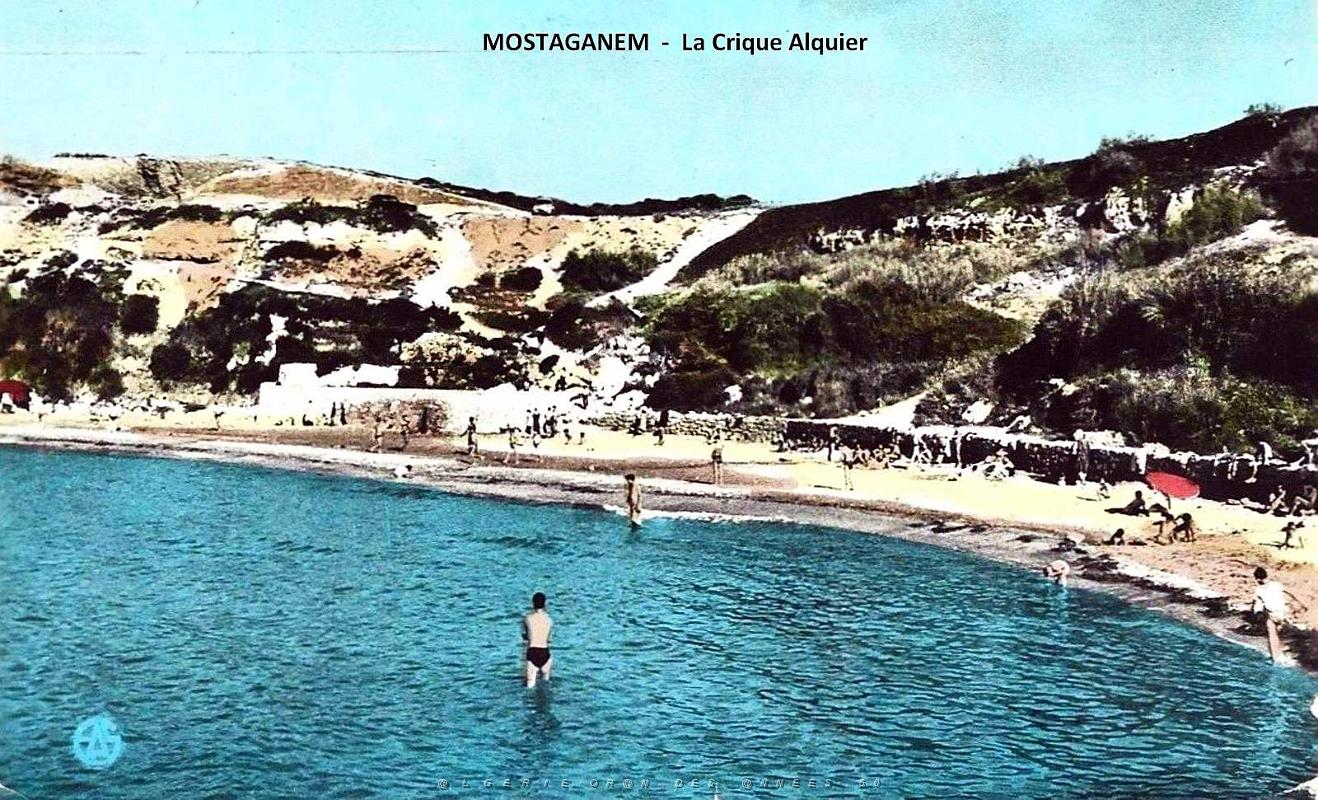 Mostaganem - A 7 kms La Crique Alquier en 1960.jpg